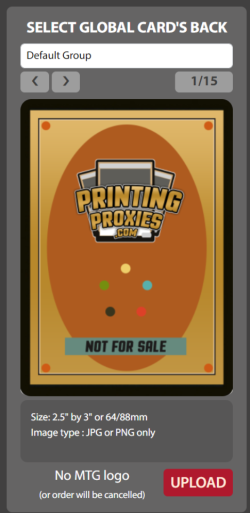 Printing Proxies